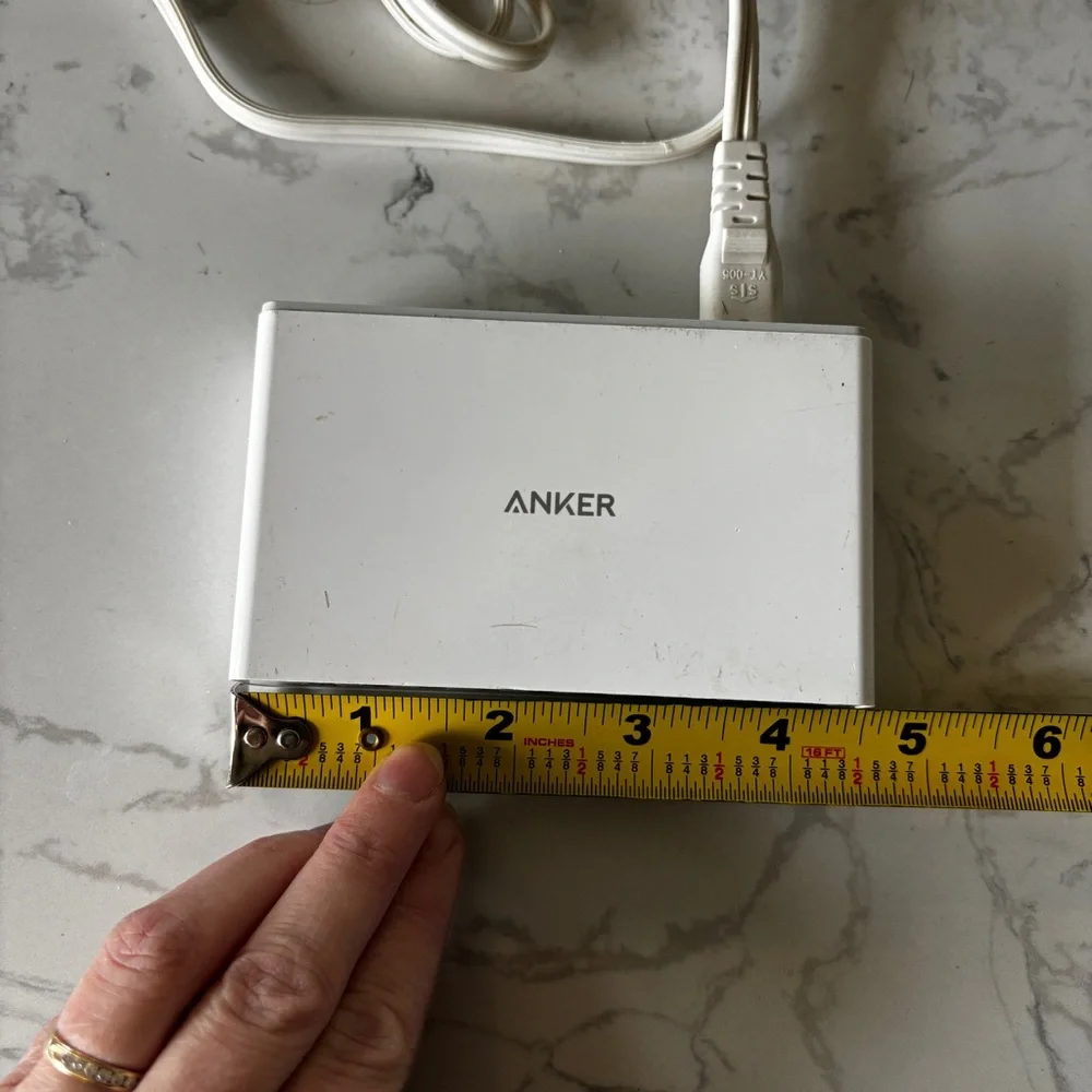 Anker White 10-Port USB Charging Station
